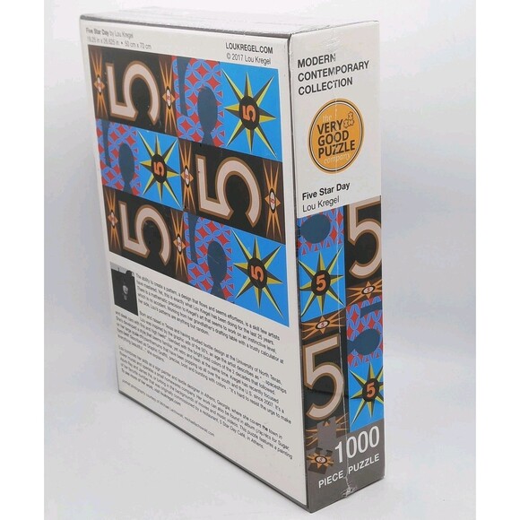 Five Star Day 1000 Piece Jigsaw Puzzle Artist Lou Kregel NEW SEALED - Picture 3 of 6